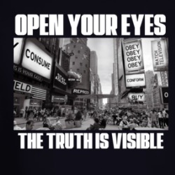Open Your Eyes The Truth Is Visible They Live Roddy Piper Fan Long Sleeve T Shirt 38410947