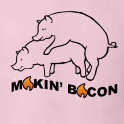 Makin' Bacon Pig Love Funny T Shirt 38438223