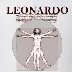 Leonardo Da Vinci The Virtruvian Man Study Of The Human Form T Shirt 38438226