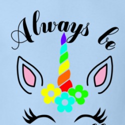 Always Be Yourself Cute Unicorn T Shirt 38454407