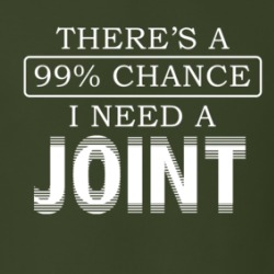 There's A 99 Percent Chance I Need A Joint Stoner Weed T Shirt 38461995