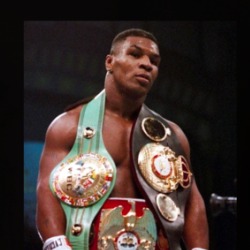 Mike Tyson With Belts Heavyweight Boxing Champion Fan T Shirt 38462009