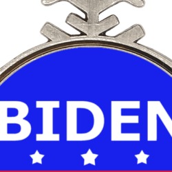 Joe Biden For President Usa Democrat Christmas Holiday Ornament 38479588