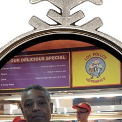 Gus Los Pollos Hermanos Breaking Bad Better Call Saul Parody Fan Christmas Holiday Ornament 38479603