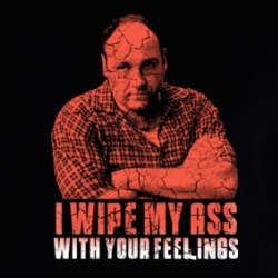 Tony Soprano I Wipe With Your Feelings Funny Quote Hoodie 38494612