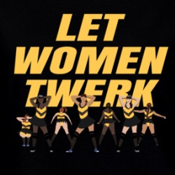 Let Women Twerk Funny Parody Hip Hop Ladies T Shirt 38495929
