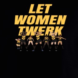 Let Women Twerk Funny Parody Hip Hop Hoodie 38495930
