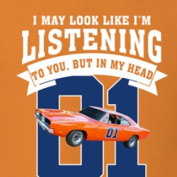 In My Head I'm Driving The General Lee Dukes Of Hazzard Fan T Shirt 38500780