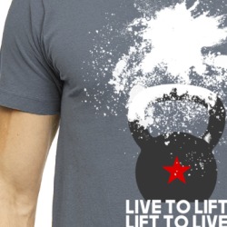 Live To Lift Motivational Quote Goals Gym Workout Fitness Fan T Shirt 38505452