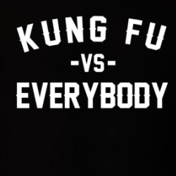 Kung Fu Vs Everybody Martial Arts Enthusiast T Shirt 38505689
