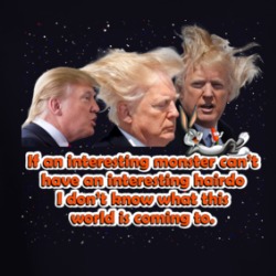 Interesting Monster Parody Bugs Trump Funny Hairdo Long Sleeve T Shirt 38508645
