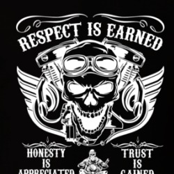 Respect Is Earned Loyalty Is Returned Bikers T Shirt 38509097