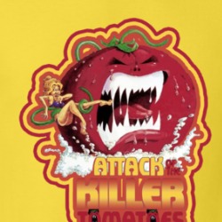 Attack Of The Killer Tomatoes 70s Comedy Horror Movie T Shirt 38518443