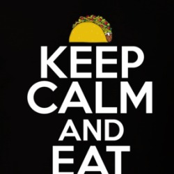 Keep Calm And Eat Tacos Funny Foodie T Shirt 38522478