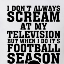 Don't Always Scream At My Tv When I Do It's Football Season Funny T Shirt 38523180
