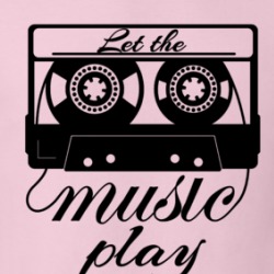 Let The Music Play Retro Cassette Tape Music Lovers T Shirt 38523183