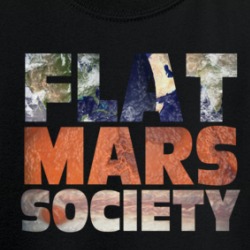 Flat Mars Society Funny Parody T Shirt 38546403