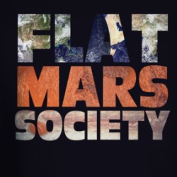 Flat Mars Society Funny Parody Long Sleeve T Shirt 38546406