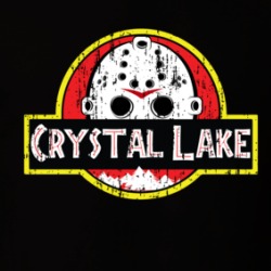 Camp Crystal Lake Jason Jurassic Park Mashup Movie Fan T Shirt 38548961