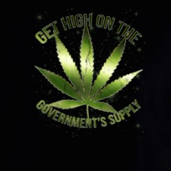 Get High On The Government's Supply Funny Weed Fan Hoodie 38550146