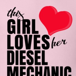 This Girl Loves Her Diesel Mechanic Cute T Shirt 38552857