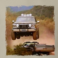 Fall Guy Pickup Truck 80s Tv Show Fan T Shirt 38563564