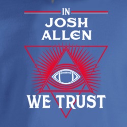 In Josh Allen We Trust Buffalo Football Fan Hoodie 38569462