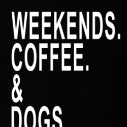 Weekends Coffee And Dogs Funny Favorite Things T Shirt 38570102