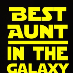 Best Aunt In The Galaxy Star Wars Themed Funny T Shirt 38570106