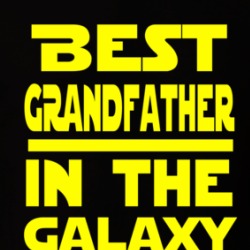 Best Grandfather In The Galaxy Star Wars Themed Funny T Shirt 38570108