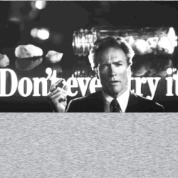 Clint Eastwood Anti Drug Message 80s T Shirt 38576246
