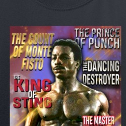 Apollo Creed Rocky Boxing Movie Fan Retro T Shirt 38582758