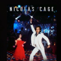 Saturday Night Fever Nicolas Cage Parody Film Funny Movie T Shirt 38588918