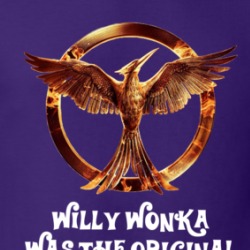 Willy Wonka Was The Original Hunger Games Funny Movie Fan T Shirt 38589549