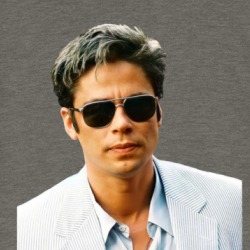 Benicio Del Toro Popular Movie Character Actor Fan T Shirt 38591249