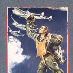 Coming Up Right Vintage Ww2 T Shirt 38591269