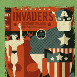 The Invaders Spectacular Superhero T Shirt 38592234