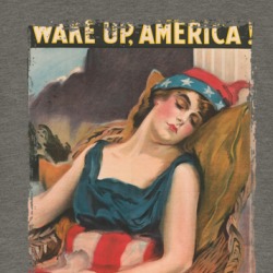 Wake Up America Civilization Calls Vintage Ww1 T Shirt 38592260