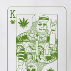 King Of Weed Playing Card Funny Stoner T Shirt 38594983