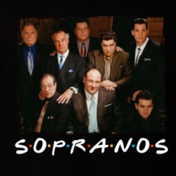 The Sopranos Friends Parody Tv Show Fan T Shirt 38594990