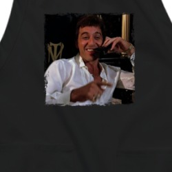 Scarface Al Pacino Tony Montana Movie Fan Apron 38597185