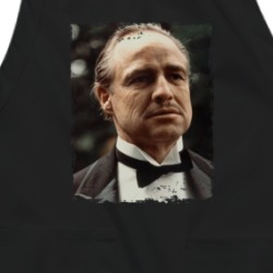 Don Corleone Marlon Brando Godfather Movie Fan Apron 38597186