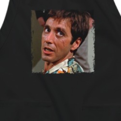 Scarface Montana Al Pacino 80s Miami Movie Fan Apron 38597210