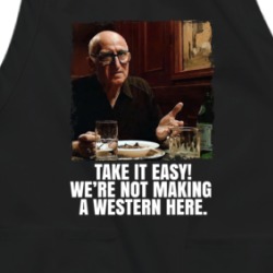 Junior Soprano Quote Making A Western Funny Movie Fan Apron 38597228