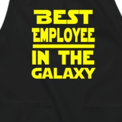 Best Employee In The Galaxy Star Wars Themed Funny Apron 38597268