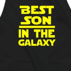 Best Son In The Galaxy Star Wars Themed Funny Apron 38597277