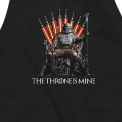 Boba Fett The Throne Is Mine Game Of Thrones Parody Fanboy Apron 38597283
