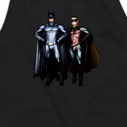 Batman And Robin Val Kilmer Chris O'donnell Movie Fan Apron 38597311