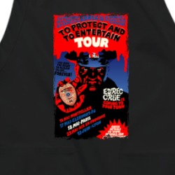 To Protect And Entertain Music Fan Apron 38597361