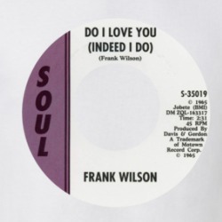 Frank Wilson Do I Love You Indeed I Do Love Song 45 Record T Shirt 38601170